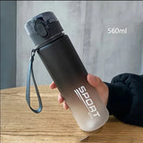 Brand BPA Free Leak Proof Sports Water Bottle High Quality Tour Hiking Portable My Favorite Drink Bottles 400ml 560ml Kitchen Essentials