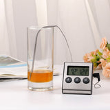 Tp700 Digital Remote Wireless Food Kitchen Oven Thermometer Probe For BBQ Grill  Oven Meat Timer  Temperature  Manually Set eprolo