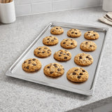 Rectangular Aluminium Alloy Baking Tray Even Heating Non-stick Baking Pan High-temperature Resistance Thickened Oven Tray Cake