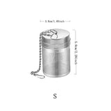 Creative 304 Stainless Steel Tea Strainer Leaf Spice Herbal Teapot Reusable Mesh Filter Home Kitchen Accessories Kitchen Essentials