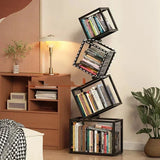 Rotating Cube Bookshelf Sickhaus