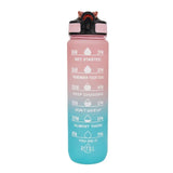 1L Water Bottle Portable Sport Water Bottle Pretty Drink Bottle Leakproof Gym Water Bottle for Outdoor Travel Fitness Cycling Kitchen Essentials