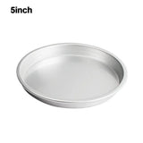 New Round Baking Tray Non-stick Even Heating Oven Tray Aluminum Alloy Cookies Baking Tray