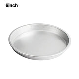 New Round Baking Tray Non-stick Even Heating Oven Tray Aluminum Alloy Cookies Baking Tray