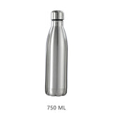 Stainless Steel Water Bottle 1 Liter Free Shipping Items, Drink Bottle for Sport Travel Cups,  500 750 1000ml Water Bottles Kitchen Essentials
