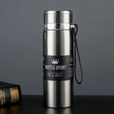 1L Thermal Water Bottle Keep Cold and Hot Water Bottle Thermos for Water Tea Coffee Vacuum Flasks Stainless Steel Thermos Bottle Kitchen Essentials