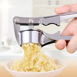 Garlic Press Crusher Mincer Detachable Kitchen Garlic Smasher Squeezer Labor Saving Manual Press Multi Grind Tool Kitchen Gadget
