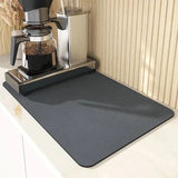 Super Absorbent Anti-slip Coffee Dish Large Kitchen Absorbent Draining Mat Drying Mat Quick Dry Bathroom Drain Pad eprolo