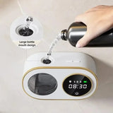 Wall Mounted Automatic Soap Dispenser with Large Capacity Non-contact Rechargeable Sensor Kitchen with LED Intelligence Cleaning