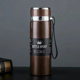 1L Thermal Water Bottle Keep Cold and Hot Water Bottle Thermos for Water Tea Coffee Vacuum Flasks Stainless Steel Thermos Bottle Kitchen Essentials