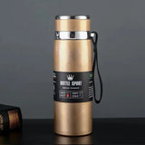 1L Thermal Water Bottle Keep Cold and Hot Water Bottle Thermos for Water Tea Coffee Vacuum Flasks Stainless Steel Thermos Bottle Kitchen Essentials