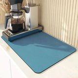 Super Absorbent Anti-slip Coffee Dish Large Kitchen Absorbent Draining Mat Drying Mat Quick Dry Bathroom Drain Pad eprolo