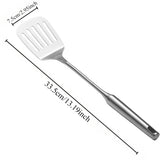 Stainless Steel Kitchen Shovel, Kitchen Spatula, Non Stick Cookware Can Be Cleaned in A Dishwasher, Easy To Clean Ideal Cookware