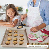 Gold 9/11/13inch Oven Baking Pan Rectangle Nonstick Bread Tray Carbon Steel Cake Baking Tray