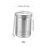 Creative 304 Stainless Steel Tea Strainer Leaf Spice Herbal Teapot Reusable Mesh Filter Home Kitchen Accessories Kitchen Essentials