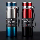1L Thermal Water Bottle Keep Cold and Hot Water Bottle Thermos for Water Tea Coffee Vacuum Flasks Stainless Steel Thermos Bottle Kitchen Essentials