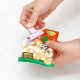 12/24Pcs Bag Plastic Clips Househould Snack Storage Bag Sealer Kitchen Mini Vacuum Sealer Clamp Food Clip Bag Seal Tool