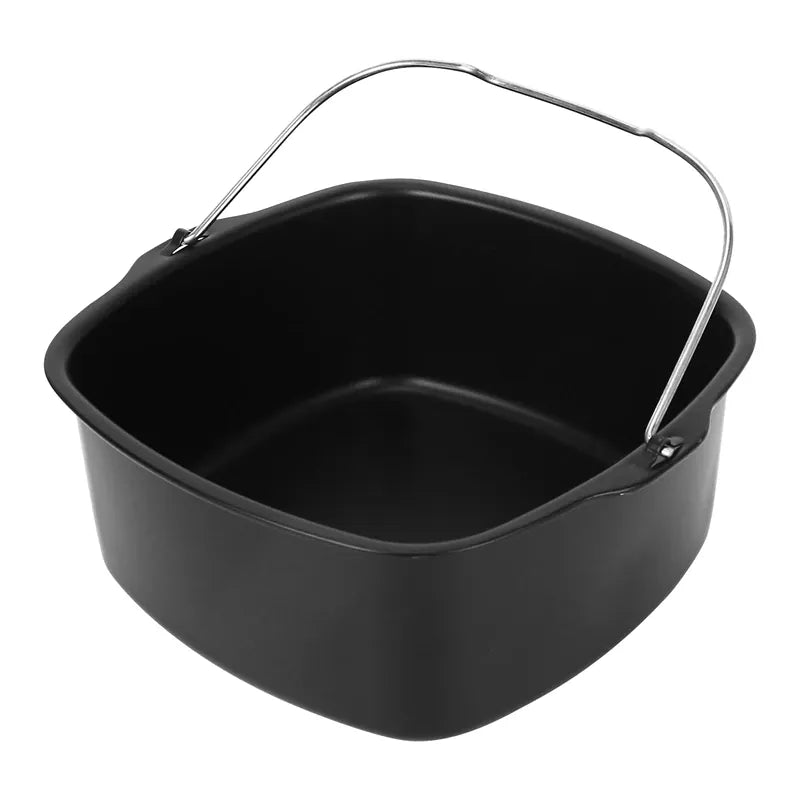 AB45 Air Fryer Electric Fryer Accessory Non-Stick Baking Dish Roasting Tin Tray For  Hd9232 Hd9233 Hd9220 Hd9627 Hd9621