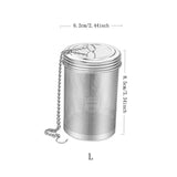 Creative 304 Stainless Steel Tea Strainer Leaf Spice Herbal Teapot Reusable Mesh Filter Home Kitchen Accessories Kitchen Essentials