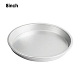 New Round Baking Tray Non-stick Even Heating Oven Tray Aluminum Alloy Cookies Baking Tray