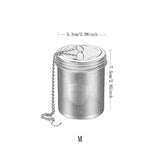Creative 304 Stainless Steel Tea Strainer Leaf Spice Herbal Teapot Reusable Mesh Filter Home Kitchen Accessories Kitchen Essentials