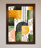 Abstract Shapes Colours Framed Wall Art Wallart-Direct