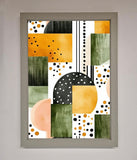 Abstract Shapes Colours Framed Wall Art Wallart-Direct