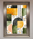 Abstract Shapes Colours Framed Wall Art Wallart-Direct