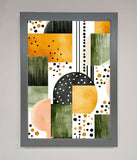 Abstract Shapes Colours Framed Wall Art Wallart-Direct