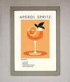 Aperol Spritz Cocktail Framed Print Wallart-Direct