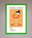 Aperol Spritz Cocktail Framed Print Wallart-Direct