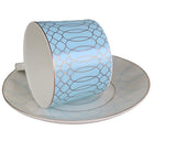 Azure Royale Imperial Bone China Tea Set KitchBoom