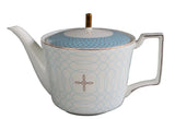 Azure Royale Imperial Bone China Tea Set KitchBoom