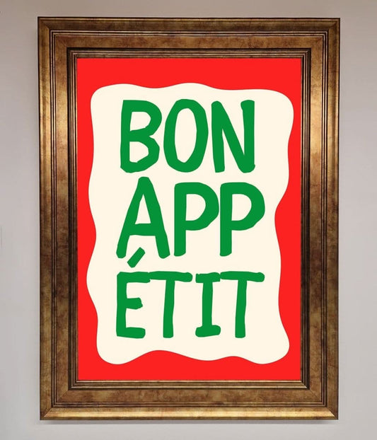 Bonappetit Framed Poster Wallart-Direct