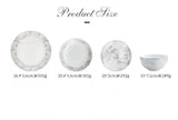 Carrara Bone China Dinner Set - 16 | 24 Piece KitchBoom