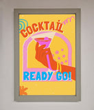 Cocktail Ready Go Framed Poster Wallart-Direct