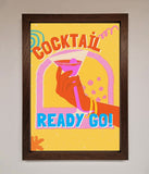 Cocktail Ready Go Framed Poster Wallart-Direct
