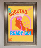 Cocktail Ready Go Framed Poster Wallart-Direct