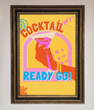 Cocktail Ready Go Framed Poster Wallart-Direct