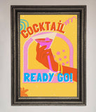 Cocktail Ready Go Framed Poster Wallart-Direct
