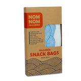 Reusable Snack Bags, 4-Pack, Wave Design