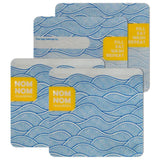 Reusable Snack Bags, 4-Pack, Wave Design