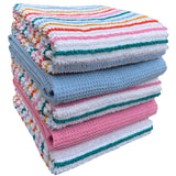 OLIVIA ROCCO Striped Tea Towels, 5-Pack, 45 x 65 cm