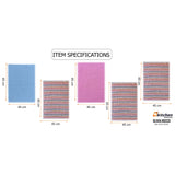OLIVIA ROCCO Striped Tea Towels, 5-Pack, 45 x 65 cm