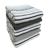 OLIVIA ROCCO Striped Tea Towels, 5-Pack, 45 x 65 cm