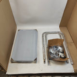 3 Tier Catering Trolley Stainless Steel with Locking Wheels 75x40x83cm Nisorpa Massive Discounts