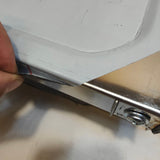 3 Tier Catering Trolley Stainless Steel with Locking Wheels 75x40x83cm Nisorpa Massive Discounts