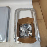 3 Tier Catering Trolley Stainless Steel with Locking Wheels 75x40x83cm Nisorpa Massive Discounts