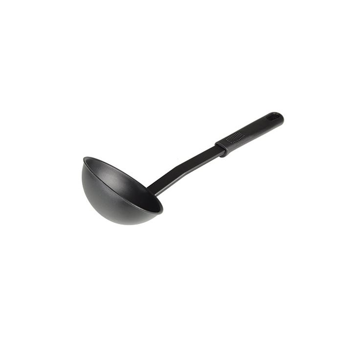 High-Heat Nylon Ladle, 29.5 cm, Black