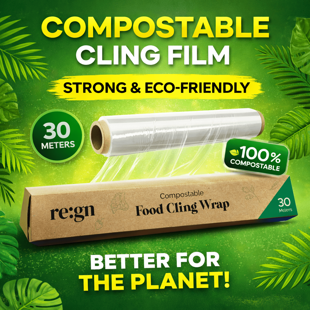 REGN Compostable Cling Film, 30 m Roll